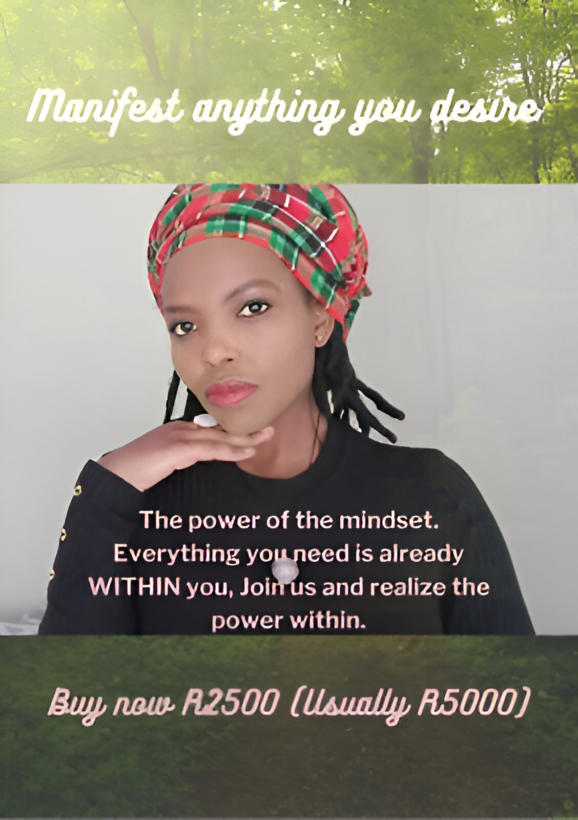 Manifest anything you desire